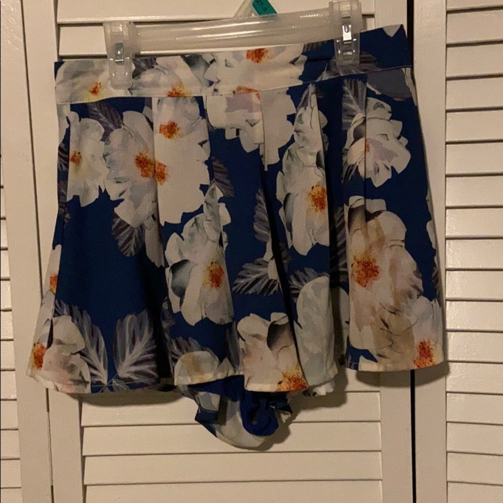 Floral shorts